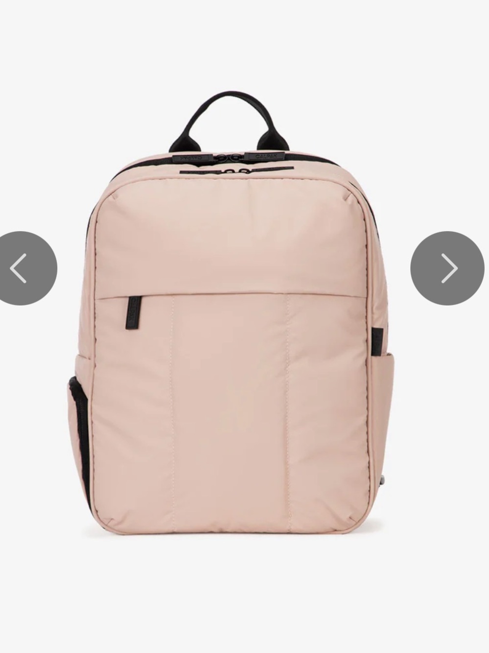 Luka 15 inch Laptop Backpack in Rose Quartz